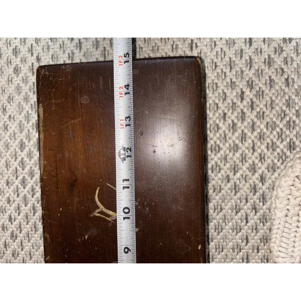Vintage Ekco Flint Hollow Ground 2-Piece Carving Set Wood Box FUC Culinary Tools